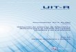 Utilización de sistemas de detección a distancia para el ...!PDF-S.pdf · Política Común de Patentes UIT-T/UIT-R/ISO/CEI y la base de datos sobre información de patentes del