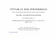 TTULO DE PERMISO - Comisión Reguladora de Energía | … · 2007-11-28 · Este Permiso autoriza a Terranova Energía, S. de R.L. de C.V., a transportar gas natural, de conformidad
