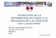 TECNOLOGIA DE LA INFORMACION APLICADA A LA …cne.gov.ve/web/encuentros/oea2008/interfaces/ponencias/anexo9...Gerente de Procesos ... excluyente por el Estado Peruano para organizar