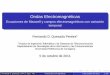 Ondas Electromagnéticas - Ecuaciones de Maxwell y campos ...ocw.bib.upct.es/pluginfile.php/10420/mod_resource/content/2/tema1.pdf · Ecuaciones de Maxwell y campos electromagnéticos