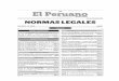 Publicacion Oficial - Diario Oficial El Peruano · inspección de tipo combinado en local ubicado en el departamento de Puno 526831 R.D. N° 2381-2014-MTC/15.- ... Modiﬁ can el