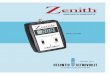 Modelo 30-0089 - buyultraviolet.com · El Zenith™ ha sido diseñado y es particularmente adecuado para supervisar y cuantificar las ... unidades en ductos de ventilación y aire