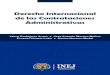 Derecho Internacional de las Contrataciones Administrativas · Ernesto Jinesta Lobo Karlos Navarro Medal Derecho Internacional ... Derecho administrativo. I. Título ... Contratación