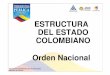 ESTRUCTURA DEL ESTADO-2 - Compartamos … · República de Colombia. Función Administrativa Principios – Sentencia C-561/99 ... -Determinar la estructura de la administración