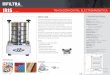 FTL-0400 - Fabricantes de tamices, equipos de tamizado de ...filtra.com/wp-content/uploads/2016/07/IRIS-tamizadora... · a la hora de realizar ensayos granulométricos de separación