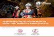 Seguridad y Salud Ocupacional en Industrias, Minería e ... · • Supervisor Ambiental en la empresa Joint Venture Panamá en la Ciudad de Panamá para la construcción del Puerto
