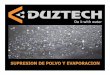 Duztech - gerval.cl · Que es un “Polvo Fugitivo” • Polvo Respirable