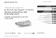 Guía práctica de reproducción 24 Handycam - Sony ES · con una videograbadora o una grabadora de DVD/HDD (pág. 52). † Es recomendable guardar periódicamente ... externa) –