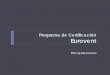 Programa de Certificación Eurovent - frost-trol.com · Cuenta con más de 1.000 empresas en 13 países de Europa. ... Seleccionar para filtrar : Programa de Certificación Eurovent