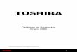 Configurador Ene 03 - Toshiba Españaes.computers.toshiba-europe.com/Contents/Toshiba_es/ES/Others/... · Proyector de Datos LCD mod. TLP-X4100.....146 Proyector de Home Cienema LCD