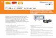 Inyección térmica de tinta Wolke m600 universal - Spanish/Specification... · Capacidad de uso sencilla • Combinación innovadora de la sencillez de la inyección de tinta térmica