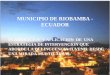 MUNICIPIO DE RIOBAMBA - ECUADOR - centrourbal.comcentrourbal.com/sicat2/documentos/88_2007330102_R14P1-04A-pp6-spa.pdf · negativamente en las y los jóvenes y de hecho les va marcando