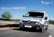 Renault MASTER · Visibilidad óptima, ergonomía de los mandos, posición de conducción ajustable, numerosos compartimentos accesibles, la cabina respira profesionalidad