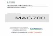 MANUAL DE EMPLEO - tienda.fisaude.com ES-MANUAL.pdf · MANUAL DE EMPLEO MNPG68-01 Edición 24/08/12 Magnetoterapia modelo MAG700 I.A.C.E.R. Srl