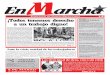 En archa M - UNIÓN PROLETARIAunionproletaria.net/IMG/pdf/En_Marcha_10_Marzo_2009_.pdf · 2 EN MARCHA Nº 10 MARZO 2009 EDITORIAL Pavel Ante la crisis, unidad combativa de los trabajadores