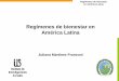 Regímenes de bienestar en América Latina - ccp.ucr.ac.cr · Incluido por cambios demográficos (tamaño de los hogares, fecundidad, esperanza de vida) y cambios sociales y económicos