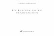 Paola Predicatori - Portada | Ediciones Salamandrasalamandra.info/sites/default/files/books/previews/lluvia_en_tu... · Cita de El guardián entre el centeno, de J.D. Salinger, 