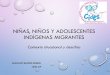NIÑAS, NIÑOS Y ADOLESCENTES INDÍGENAS MIGRANTESsipinna.cdmx.gob.mx/sipinna/_pdf/_biblioteca/seminario_proteccion... · de la pobreza que mientras que 71.9% de la población indígena