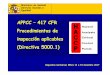 APPCC – 417 CFR Procedimientos de inspección aplicables ...· 18 APPCC 417 CFR 417.5(3)(b) Registros