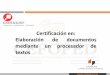 Presentación de PowerPoint - cefoped.comcefoped.com/documentos/ESTANDARES/2016/Elaboraci¢n de documentos... · Propósito del Estándar: EC0011: Elaboración de documentos mediante