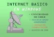 INTERNET BASICO EN WINDOWS - biblioteca.org.ar · SIGAMOS CON EL Nº IP • El Nº IP es jerárquico, disminuyendo la jerarquía de izquierda a derecha: 146..83 157.27 Para un país,