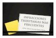 ¿Qué es la Infracción - El blog del contador Peruanoelblogdelcontador.com/.../08/INFRACCIONES-TRIBUTARIAS-MAS-COMUNES... · herederos y legatarios las sanciones por infracciones