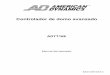 Controlador de domo avanzado - American Dynamicsamericandynamics.net/WebApps/getDocument.aspx?filename=8200-0306... · de este manual. • Las hojas de trabajo de programación 