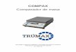 Manual Comparador Trumax Compax - bci.co · Coloque el peso de calibración sobre el platillo cuando "0.0" es estable muestra con el recipiente vacío. Si la diferencia entre 