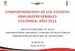COMPORTAMIENTO DE LOS EVENTOS …calisaludable.cali.gov.co/.../2012_reunion_nal/11d_eventos_pai_nal.pdf · COMPORTAMIENTO DE LOS EVENTOS INMUNOPREVENIBLES COLOMBIA, AÑO 2011 
