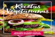 Recetas Vegetarianas - Descubrir la comida · de colores RECETAS VEGETARIANAS X ENSALADA. 200 g de couscous 4 cebollitas 3 tomates Perejil Hierbabuena ... 1litro y 3/4 de agua con