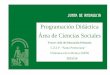 Programación Didáctica Área de Ciencias Socialesceipsp.es/wp-content/uploads/ProgDidactica-3erCiclo-C.Sociales.pdf · El carácter global del área de Ciencias sociales hace que