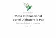 Mesa Internacional por el Dialogo y la Paz - comnapaz.orgcomnapaz.org/wp-content/uploads/2016/01/Mesa-de.pdf · coordinador nacional de organizaciones de cultura de paz, presidente