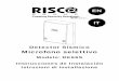 5IN1393 D Seismic Detector ML Roberto - telectrisa.com · Para la programación del detector cuando se instala en modo BUS, consulte el manual de instalación de la central de alarma