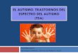 EL AUTISMO. TRASTORNOS DEL ESPECTRO DEL AUTISMO (TEA)campus.usal.es/~ogyp/Clases teoricas 2013 2014/Neurologia/TEA.pdf · Definición de TEA (trastorno del espectro del autismo) 