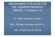 MECANISMOS FISIOLÓGICOS DEL COMPORTAMIENTO …webs.ucm.es/centros/cont/descargas/documento15092.pdf · Central nervous system CNS Identi- fication ization Moti- vation Effectors
