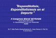 Espondilolisis, Espondilolistesis en el Deporte - SETRADE · “Espondilolisis, Espondilolistesis en el Deporte” X Congreso Bienal SETRADE 30-31 Mayo 2013 Cádiz S. Traumatología
