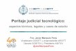 Peritaje judicial tecnológico - ForenseTIC, TELingeNET y ...javiermarques.es/wp-content/uploads/2016/11/Peritaje_COGITT.pdf · Índice I. El perito judicial tecnológico II. Derechos