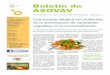 Nº 31 Boletín de ASOVAVasovav.com/wp-content/uploads/Boletin_ASOVAV_180622.pdf · cia titulada ‘Importación de mate- rial vegetal con fines de ensayo, científicos y para la