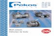 Ball valves DIN - rotech.frrotech.fr/uploads/DIN 06-2011 (8).pdf · n Taladrado de las bridas según normas: EN 1092-1 (PN10-40) e ISO 7005-1 (PN10-40). n Superficie de las bridas