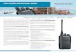 SOLUCIÓN KENWOOD DMRradios-kenwood.com.mx/kv1/wp-content/uploads/2016/02/Folleto-TKD... · Antena Helicoidal VHF KRA-27 Antena Helicoidal UHF KEP-2 Audífono (2.5 mm) para KMC14