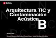 Arquitectura TIC y Contaminación Acústica - conama.org 2016/1998972283... · • Las Ciudades Inteligentes y las TIC • Arquitectura de datos para Ciudades ... • Cambiar el paradigma