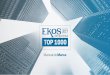 Manual de Marca - ekosnegocios.com EKOS Empresas TOP.pdf · Este manual reúne las herramientas básicas para el correcto uso y aplicación gráfica de la marca EKOS EMPRESAS TOP