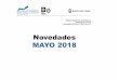 Novedades MAYO 2018 - estadisticaciudad.gob.ar · evaluación -- Seis-Sigma -- Premios ... CMMI y SCAMPI -- Modelos iberoamericanos de madurez y evaluación ... Alicia E. Introducción