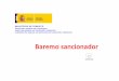 Baremo sancionador - ACCS- Associació Catalana Consellers ... · Í N D I C E A Obligaciones con la administación pública (de aplicación general a todos los conceptos). B Tacógrafo