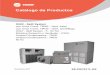Catálogo de Productos - trane.com · Catálogo de Productos Diciembre 2017 SS-PRC017L-ES ONIX - Split System con Unid. Cond. TRAE - Vent. Axial con Unid. Cond. TRCE - Vent. Centrifugo