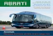 Revista ABRATI Nº84 - grupoouroeprata.com · de freios, controles de estabilidade, cambios automatizados, ... ônibus têm chassi Scania K410 4x2 e capacidade para transportar 38