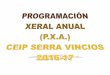 Programación Xeral Anual (PXA) 2016-17 · poder seguir modernizando o colexio e para dotalo dos recursos materiais necesarios para ... WEB