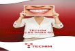 TECHIM materiales PARA sonrisas - dentalraces.com · nuevos e innovadores productos utilizados por diferentes empresas del sector ... • Superficie lisa, dura y precisa • Buena