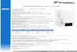 Estabilidad +/- 1°C ----------------------------------- tecnicas Froilabo/ULTRACONGELADOR.pdf · Switch de seguridad de presión con reseteo automático, conectado a una alarma audible