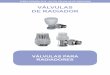 VÁLVULAS PARA RADIADORES - archivos.ac-fix.comarchivos.ac-fix.com/ADJUNTOS_emailing/ESP/TarifaPVP/TARIFA 2017... · Todas las válvulas termostáticas se suministran con un mando
